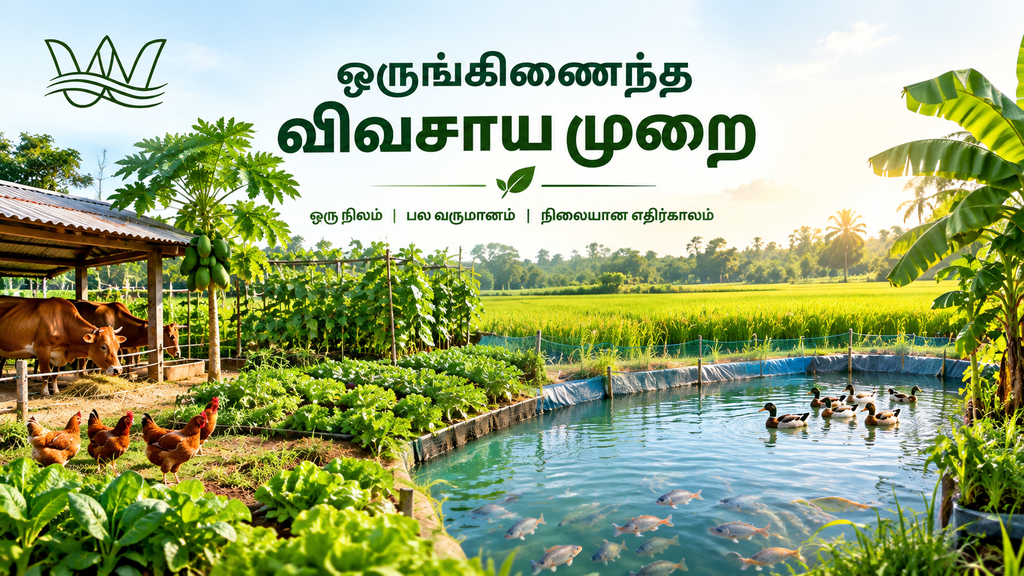 “விவசாயத்தை மாற்றும் புதிய அணுகுமுறை – ஒருங்கிணைந்த விவசாய முறை!” - Cover Image